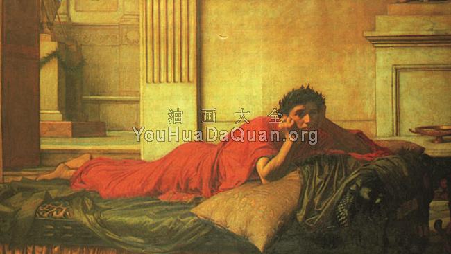 The Remorse of Nero after the Murder of his Mother - 约翰·威廉姆·沃特豪斯